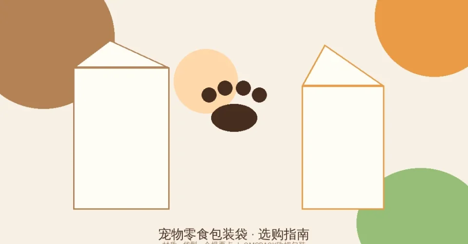 宠物零食包装袋选购指南 - 材质、袋型与合规要点 OMOPACK欧姆包装